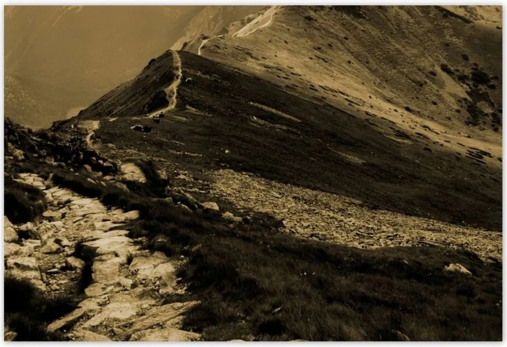 Poszterek 155x105 Tátra Lengyel hegyek Kilátás