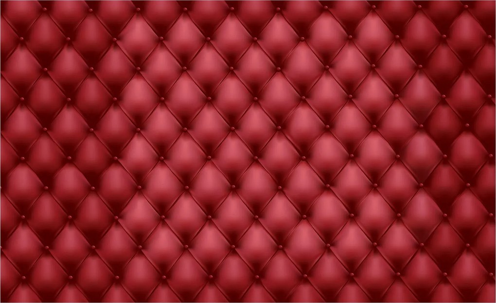 Fotótapéta Piros rombuszok elegancia klasszikusok steppelt 250x175 +ragasztó