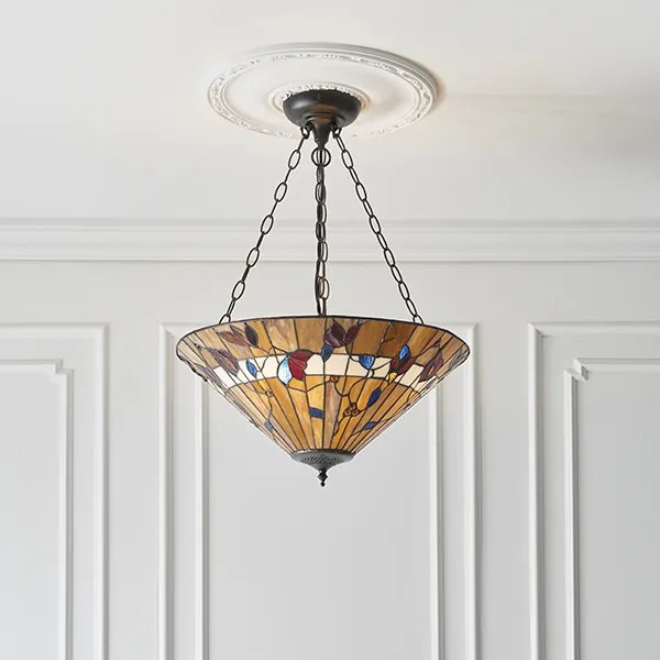 Endon BERNWOOD 63949 Függőlámpa 3x60W/E27 IP20