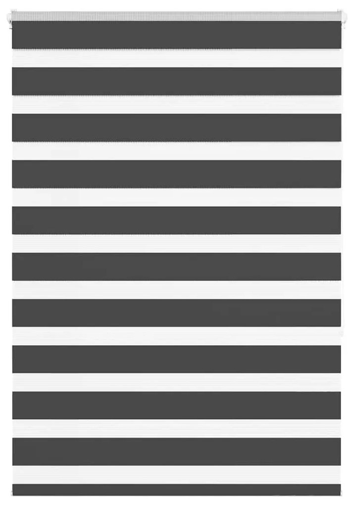 zebrafüggönnyel fekete szövetszélesség 110,9 cm poliészter
