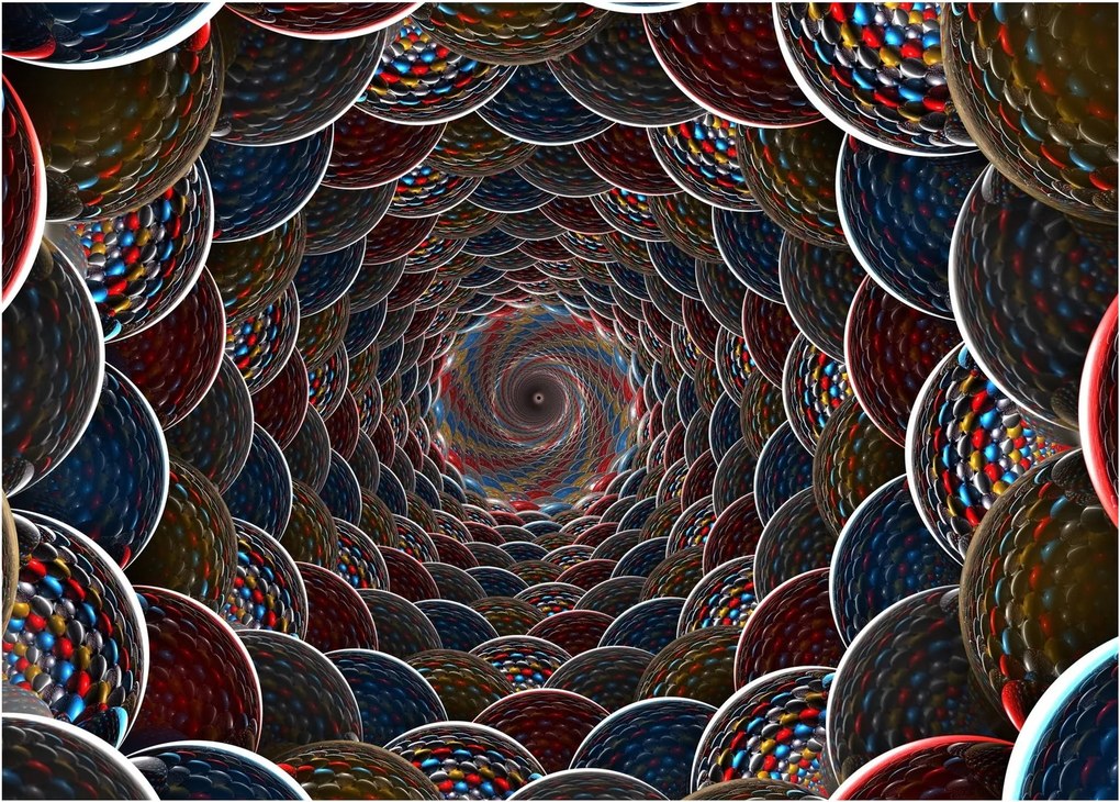 Kép - Vortex (üvegen) (70x50 cm)