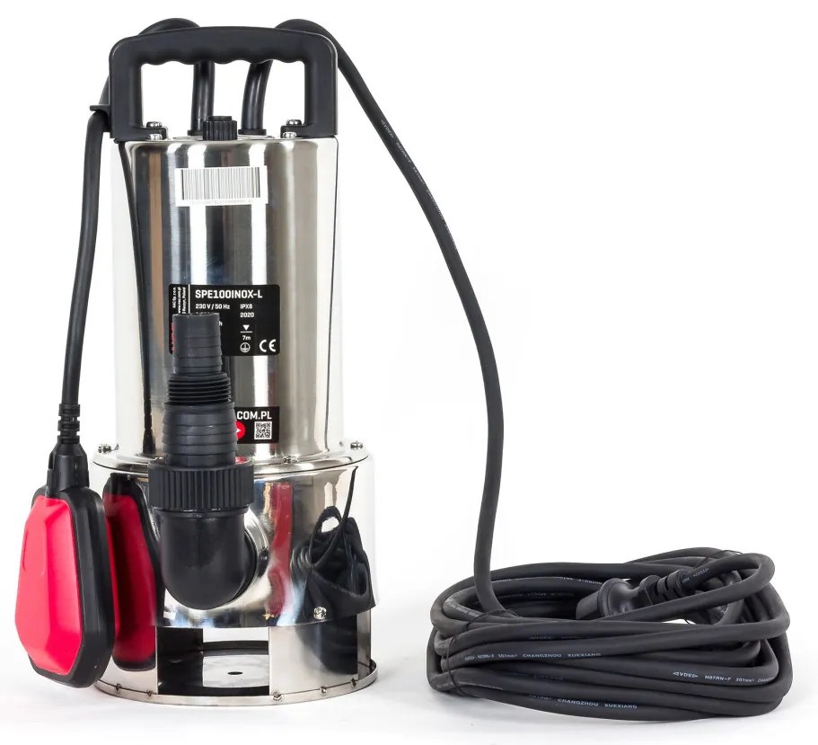 NAC merülő szivattyú SPE100INOX-L rozsdamentes acélból