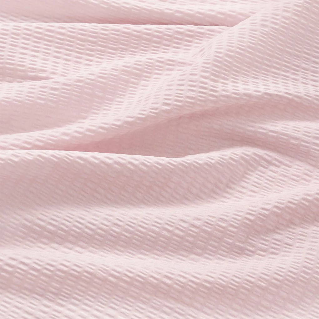 Goldea krepp ágyneműhuzat - púderrózsaszín 140 x 200 és 70 x 90 cm