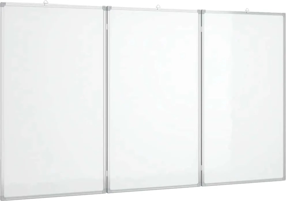 vidaXL összecsukható alumínium mágnestábla 120x80x1,7 cm