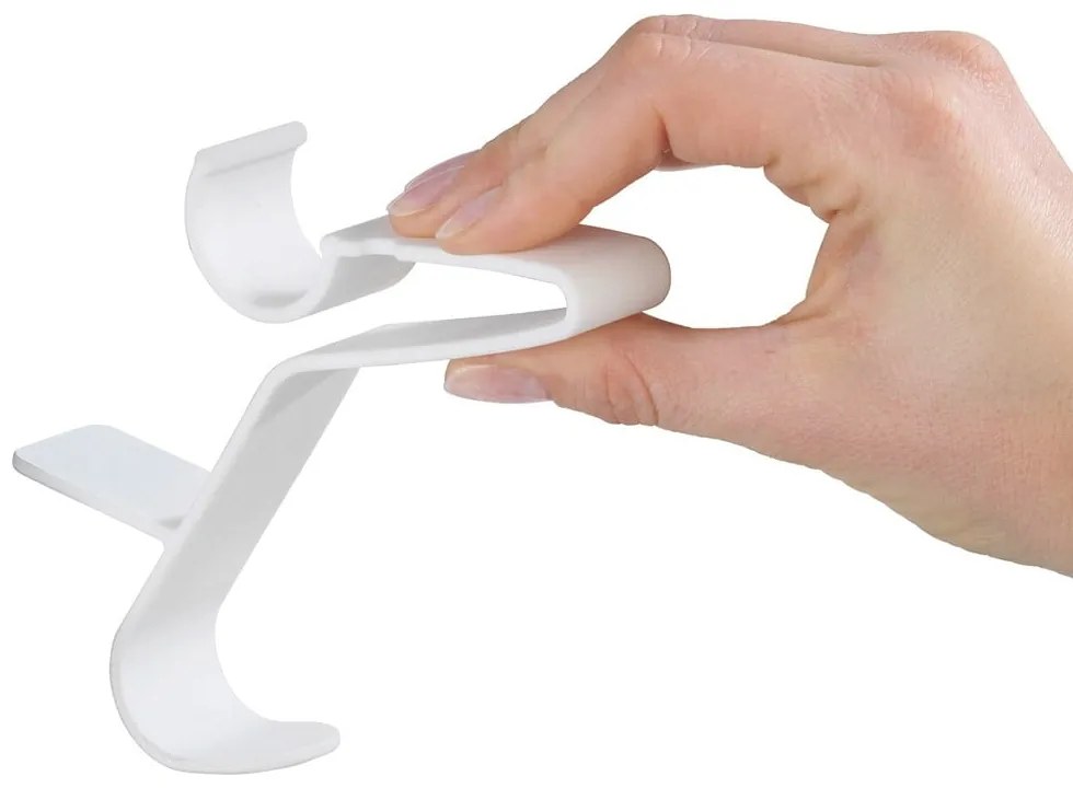 Flexi radiátorra akasztható fehér akasztó - Wenko