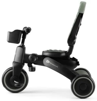 KINDERKRAFT - JAZZ 2 4 az 1-ben gyerek tricikli, zöld