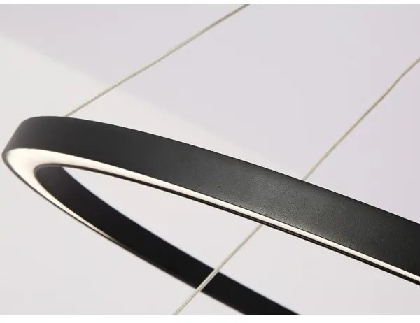 Immax NEO 07158-B80-60 - LED Dimmelhető csillár FINO LED/93W/230V Tuya fekete + távirányító