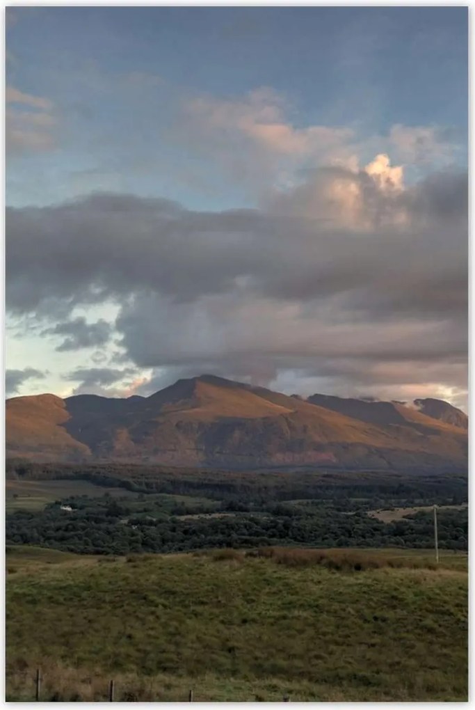 Poszterek 80x120 Felhők a hegyekben