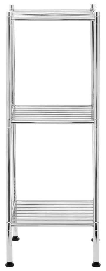Ezüstszínű fürdőszobai polcos állvány 34x80 cm – Premier Housewares