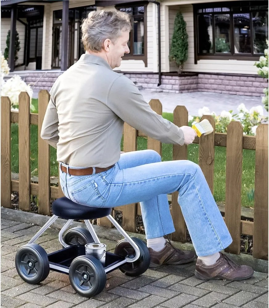 Fekete-szürke kerti ülőke Secura – Maximex