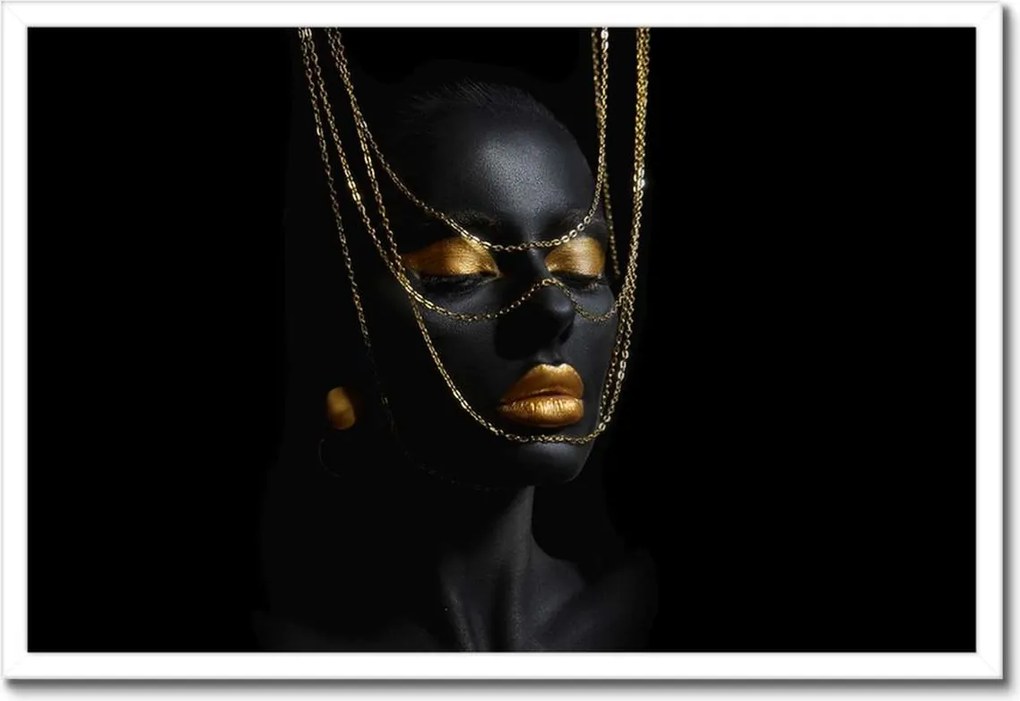 Poszterek keretben 60x40 Arannyal bevont fej