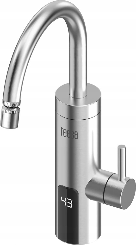 Átfolyós vízmelegítő fém konyhai csaptelep, csaptelep TSA4106