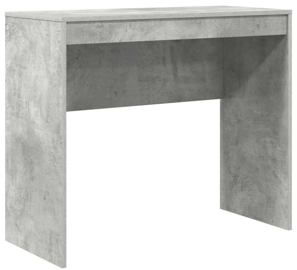 Asztal Beton szürke 90 x 40 x 76 cm Faanyag