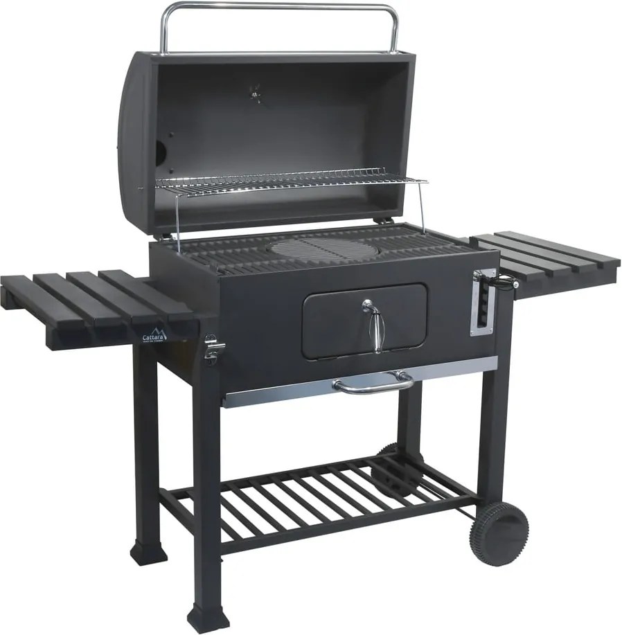 Royal Grande XXL fekete faszenes grillsütő - Cattara