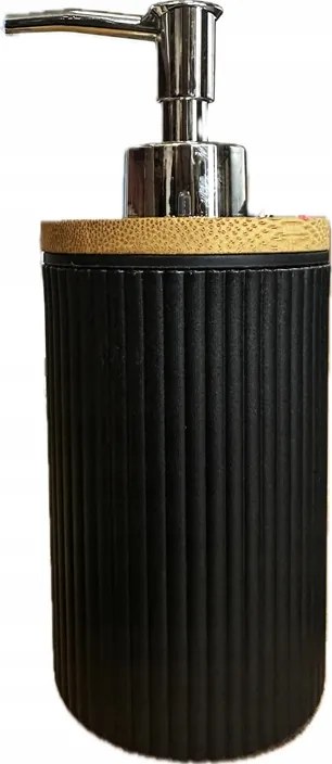 Smukee Pumpás szappanadagoló, fekete