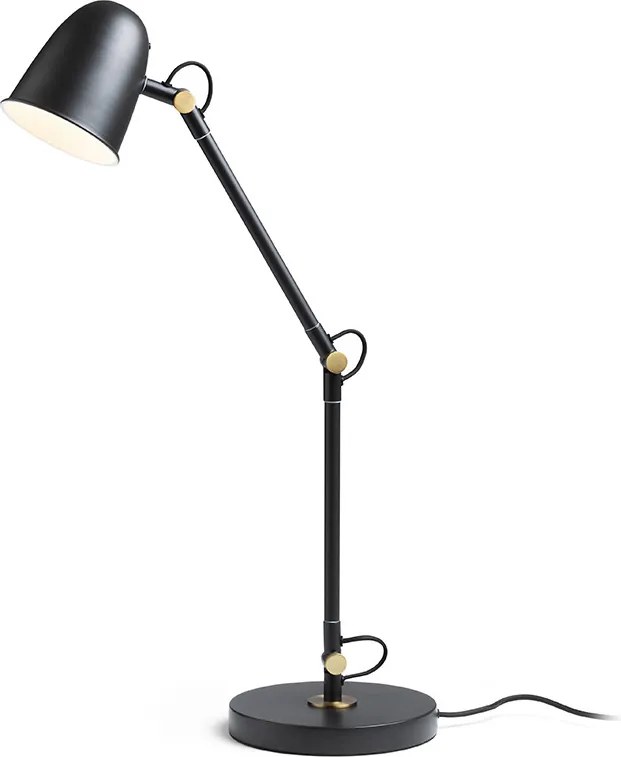 RENDL DANNY stolní černá mosaz 230V LED E14 5W
