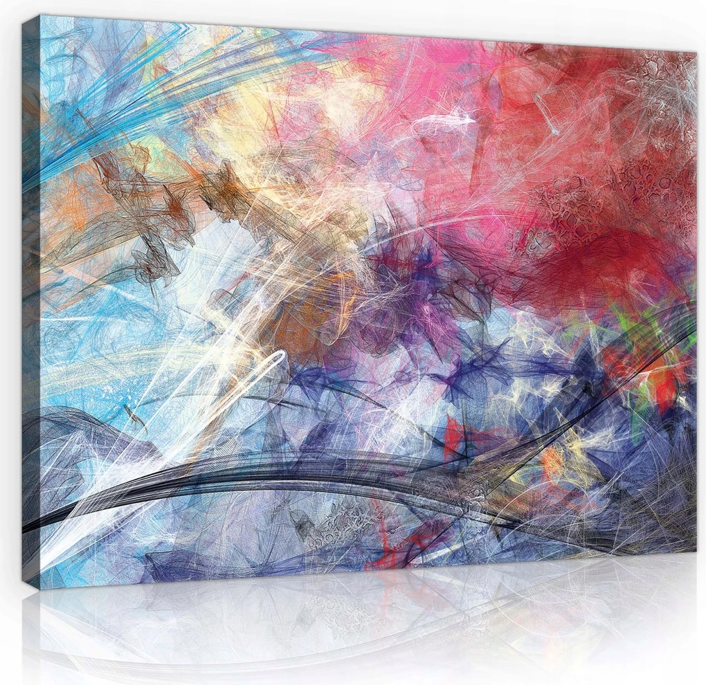 Vászonkép 80x60 Absztrakt minimalizmus vonal a nappaliba modern stílusban