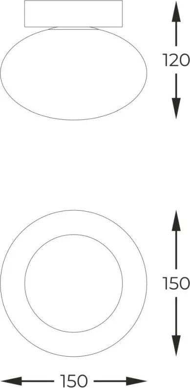 ZUMA LINE 1189 OMI Modern Mennyezeti Lámpa Arany G9 IP20