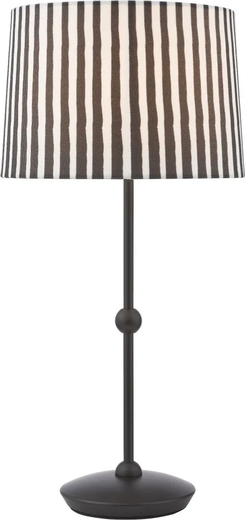Dar Lighting modern skandináv asztali lámpa sosa matt fekete darsos4222