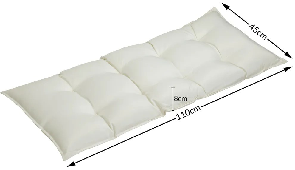 Detex® Padpárna 110x45x8cm - krémszínű