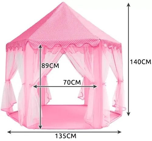 Gyerek sátor palota - Rózsaszín