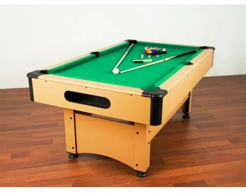 GamesPlanet® Biliárdasztal TRENDLINE zöld 6ft + tartozékok