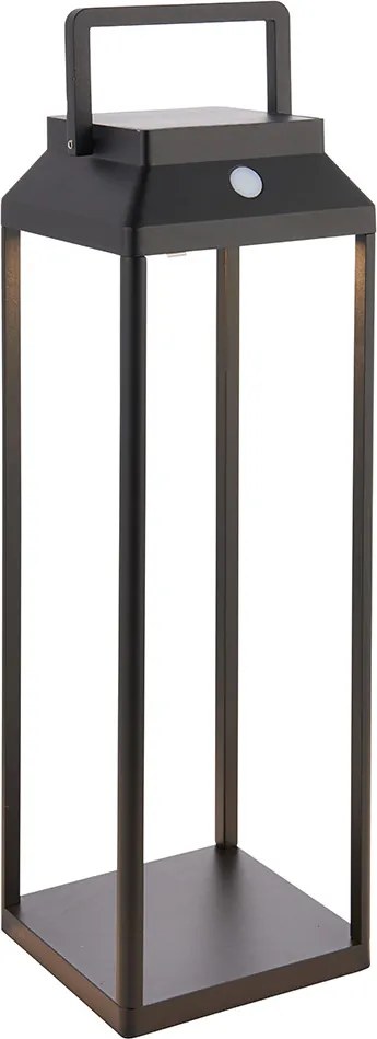 ENDON 96932 LITERNA Modern Kültéri Állólámpa Fekete LED IP44