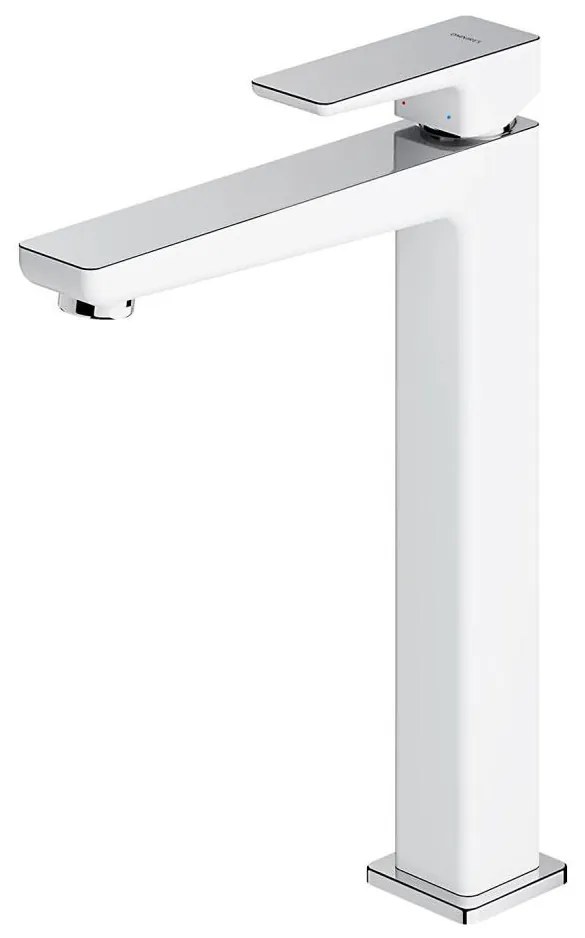 OMNIRES PM7412CRB - Mosdócsap PARMA 27,3 cm fényezett króm/fehér