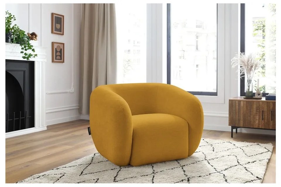 Sárga fotel Celine – Bobochic Paris