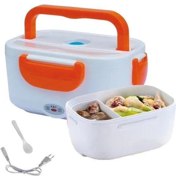 Elektromos Lunch box Termos 1,05 l Narancssárga