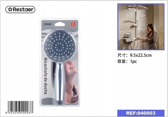 Kiváló minőségű Zuhanyfej zuhanyfej krómozott kivitelben