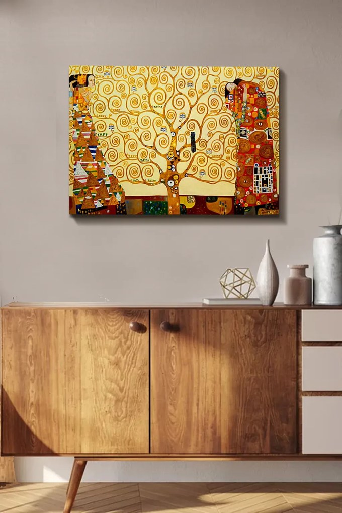 Kanvas Tablo 272 Gustav Klimt vászonkép, 50 x 70 cm