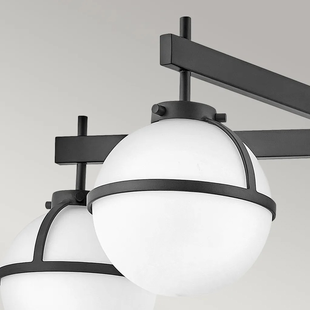 Hinkley Lighting Hollis HK-HOLLIS-5-O-BK Plafonlámpa 5x40 W/E14 ip44