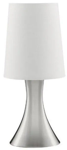 Searchlight EU3922SS - Asztali lámpa TOUCH 1xE14/40W/230V