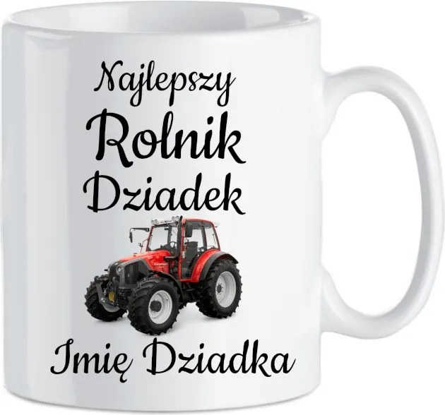 Kerámia bögre A világ legjobb farmere Nagypapa Nagypapa neve Ajándék