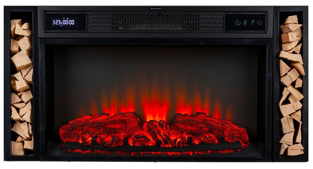 Villarrica, elektromos kandalló, 1900 W, LED technológia, távvezérlés