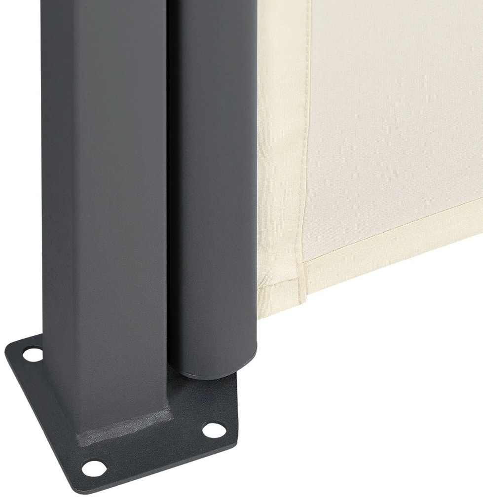 Juskys Dubaj oldalsó napellenző 300x160 cm - bézs