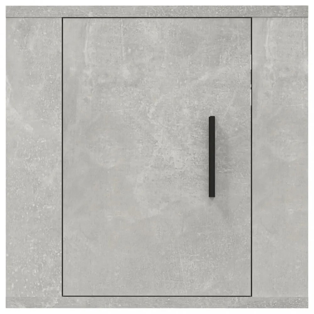 betonszürke fali TV-szekrény 40x34,5x40 cm