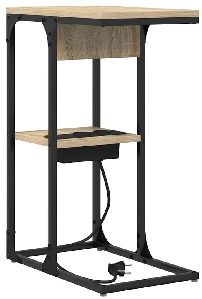 Éjjeli asztal Sonoma tölgy 41.5 x 26 x 60.5 cm Faanyag