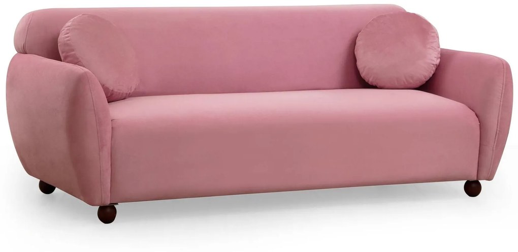 Háromszemélyes kanapé Edoletta (rózsaszín). Akció -26%. 1106680