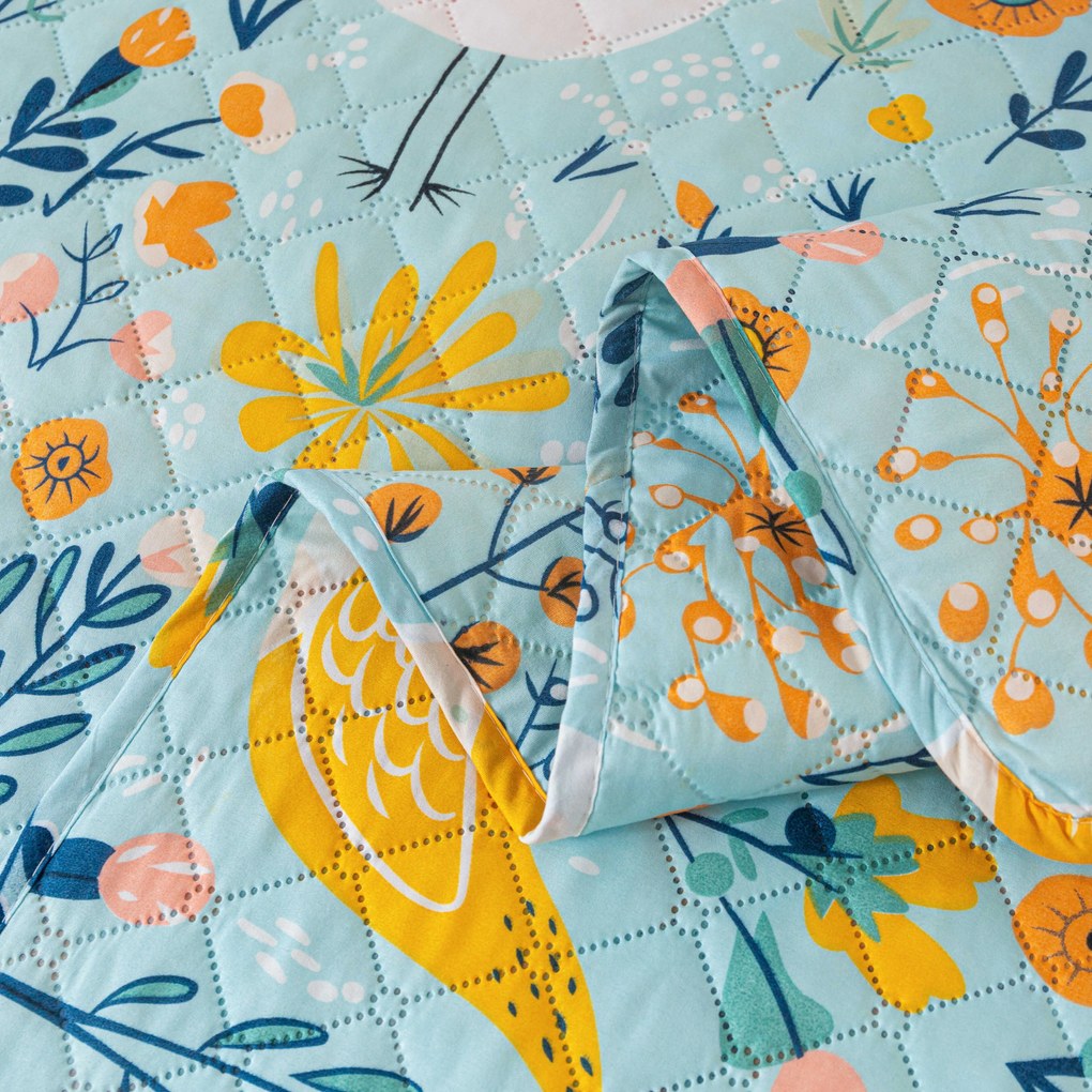 Ágytakaró SPRING TWEET, színes Méret: 170 x 210 cm