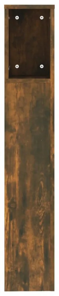 füstös tölgy színű áthidalószekrény 200 x 18,5 x 104,5 cm