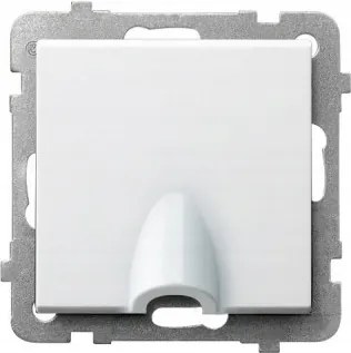 Sonata Süllyesztett kábelcsatlakozó fehér GPPK-1R/m/00 Ospel