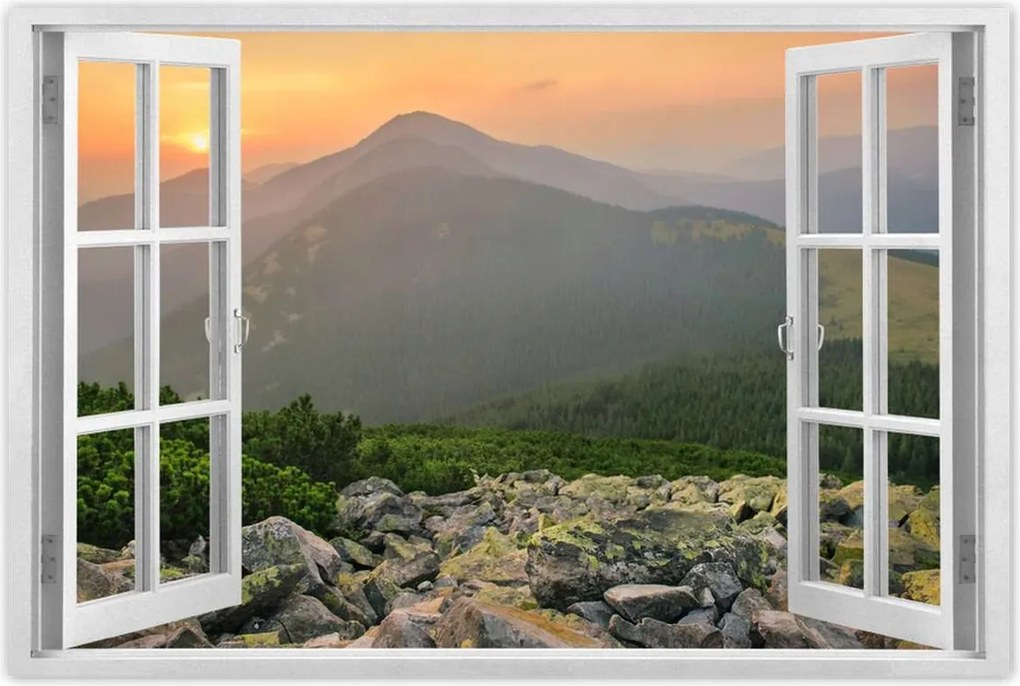 Poszterek 90x60 Hegyi táj Tájkép