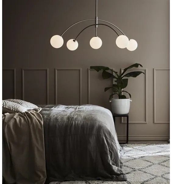 Markslöjd 107559 - Csillár zsinóron HEAVEN 5xG9/28W/230V