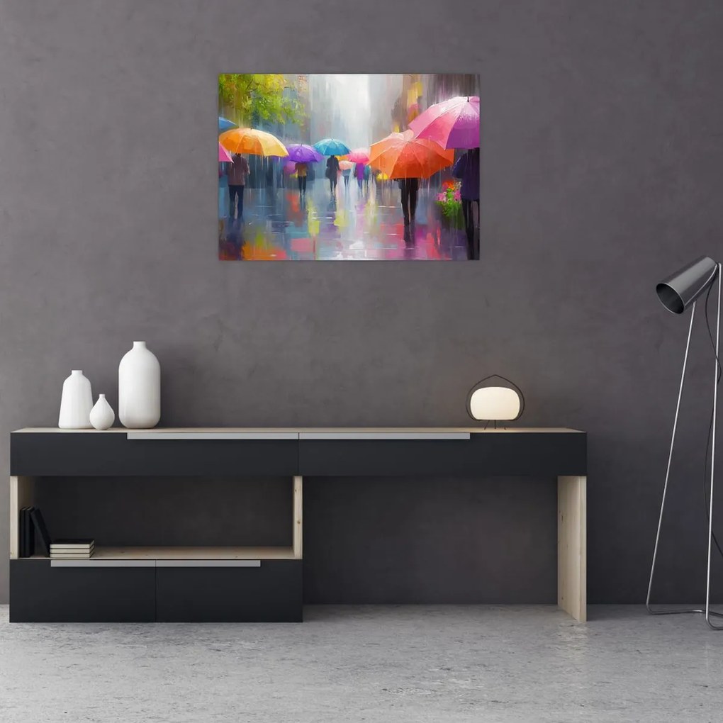 Kép - Esős nap (70x50 cm)