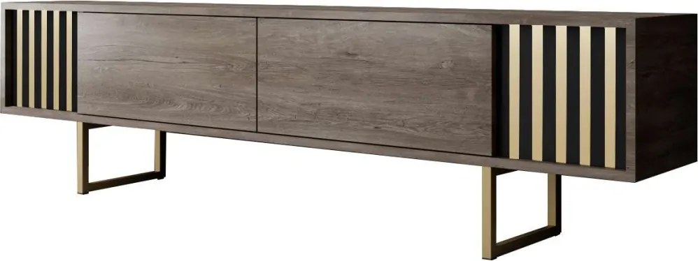 Gold Line - Walnut, Black