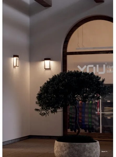 Redo 90603 - STAND kültéri fali lámpa LED/20W/230V IP65 antracit