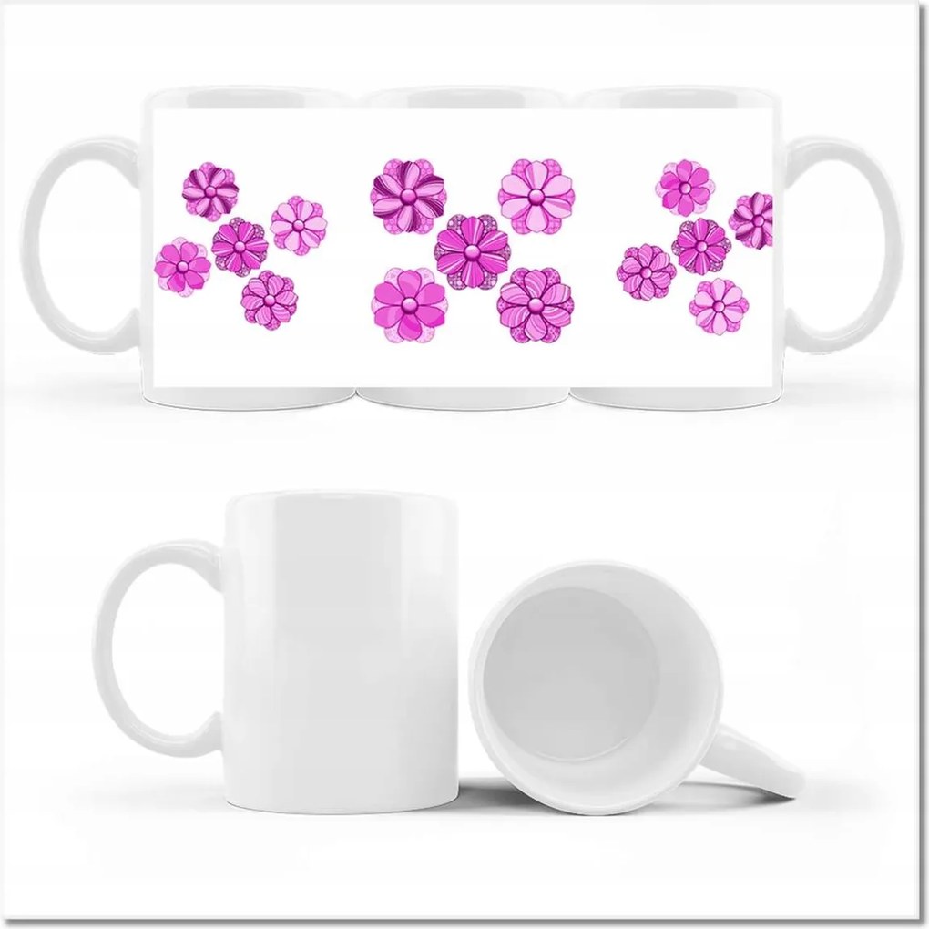 Fotó bögre Finom virágok