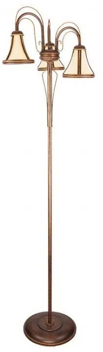 Kemar T/LS/3 - Állólámpa TANAJA 3xE14/60W/230V piros T/LS/3 red